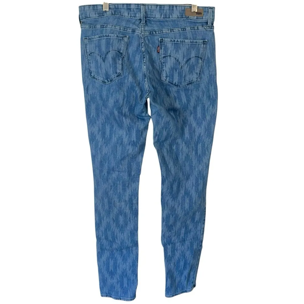 Levi’s Aztec Tribal Print Demi Curve Skinny Fit Jean - Image 14