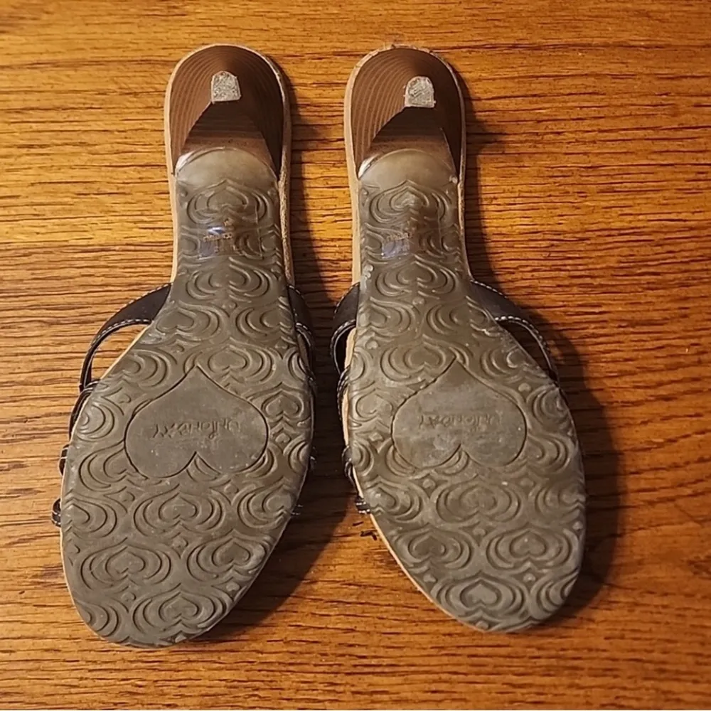 👁️👁️👁️3 for 12$👁️👁️👁️Women's Union Bay Brown Braided Sandals-8.5 - Image 4