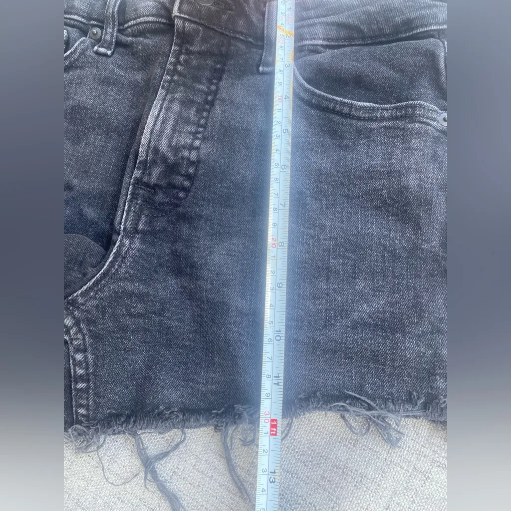 **Free Assembly Black Denim Shorts - Image 7