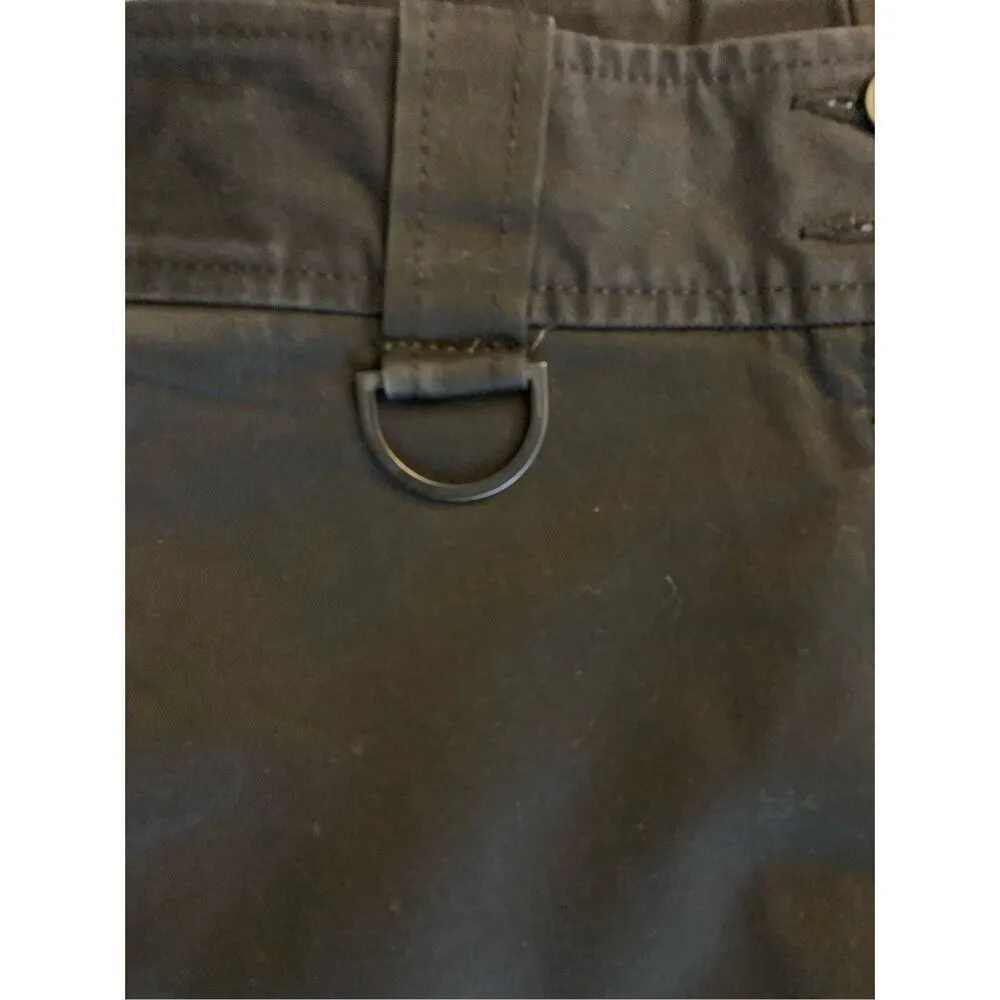 Burberry  cotton black pants women's size 8 - Image 3