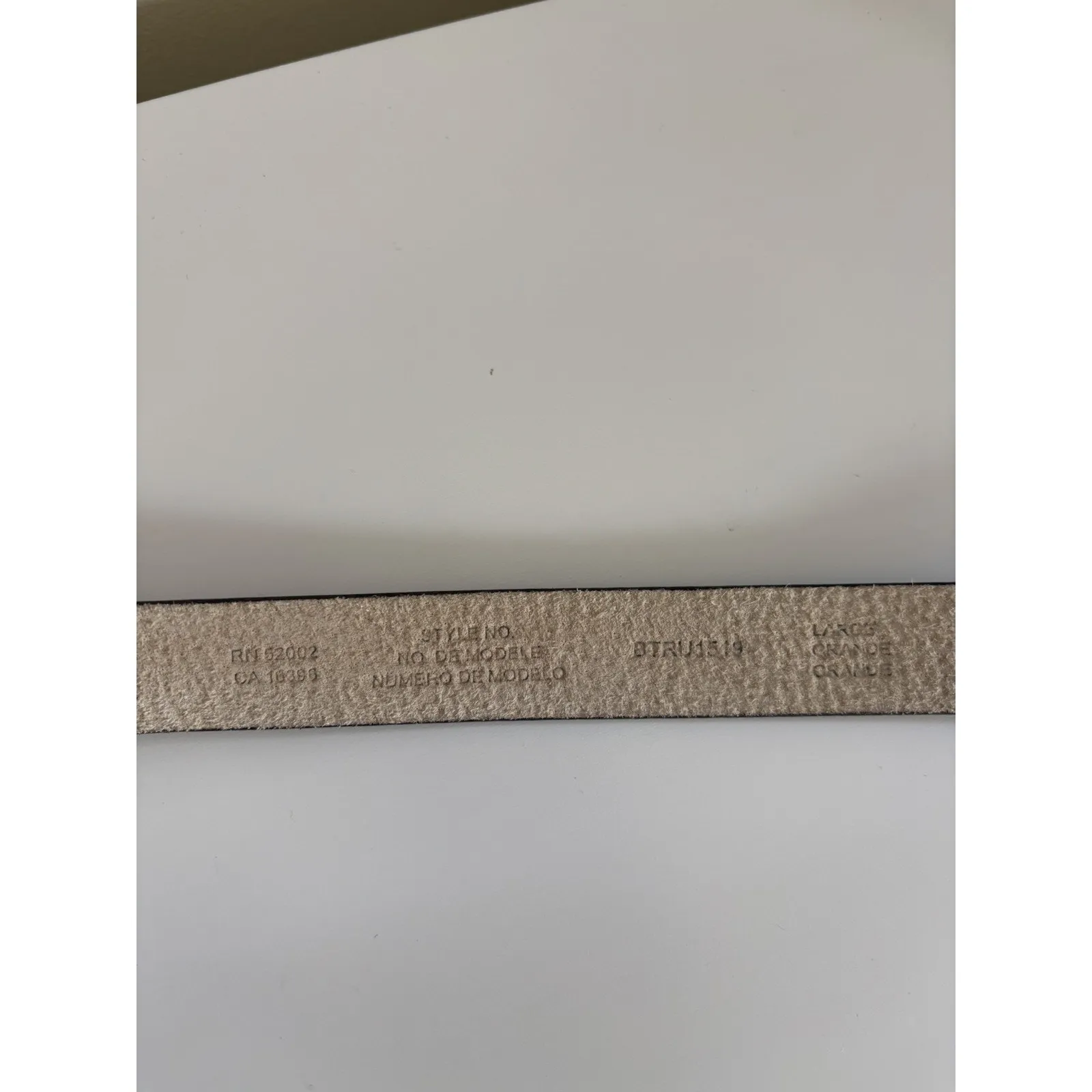 Liz Claiborne Women's Leather Belt Silver Buckle Size Large Brown Western Boho - Image 8