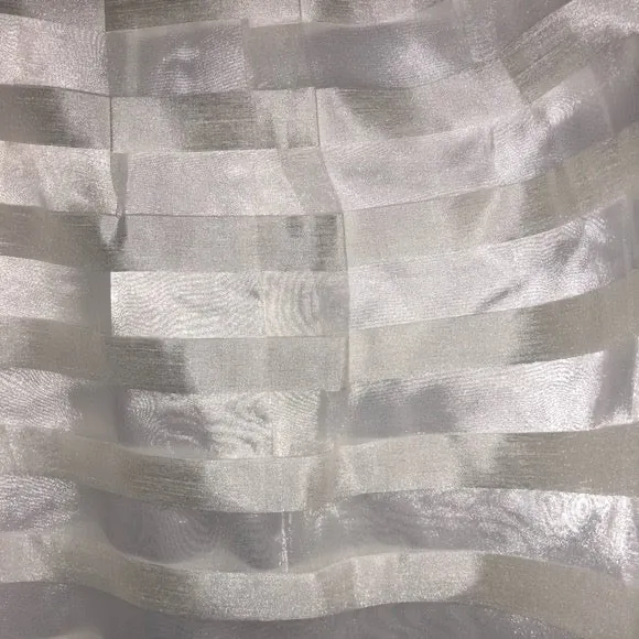 Zibi London White Organza Skirt - Image 7