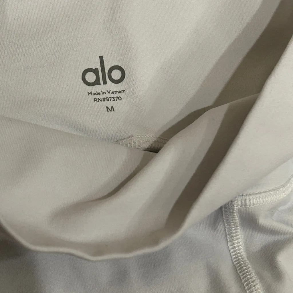 ALO Yoga Light Gray Leggings - Image 3