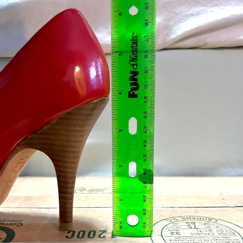 Steven by Steve Madden - Red Pointed-Toe Pumps (w/ box) - Image 10