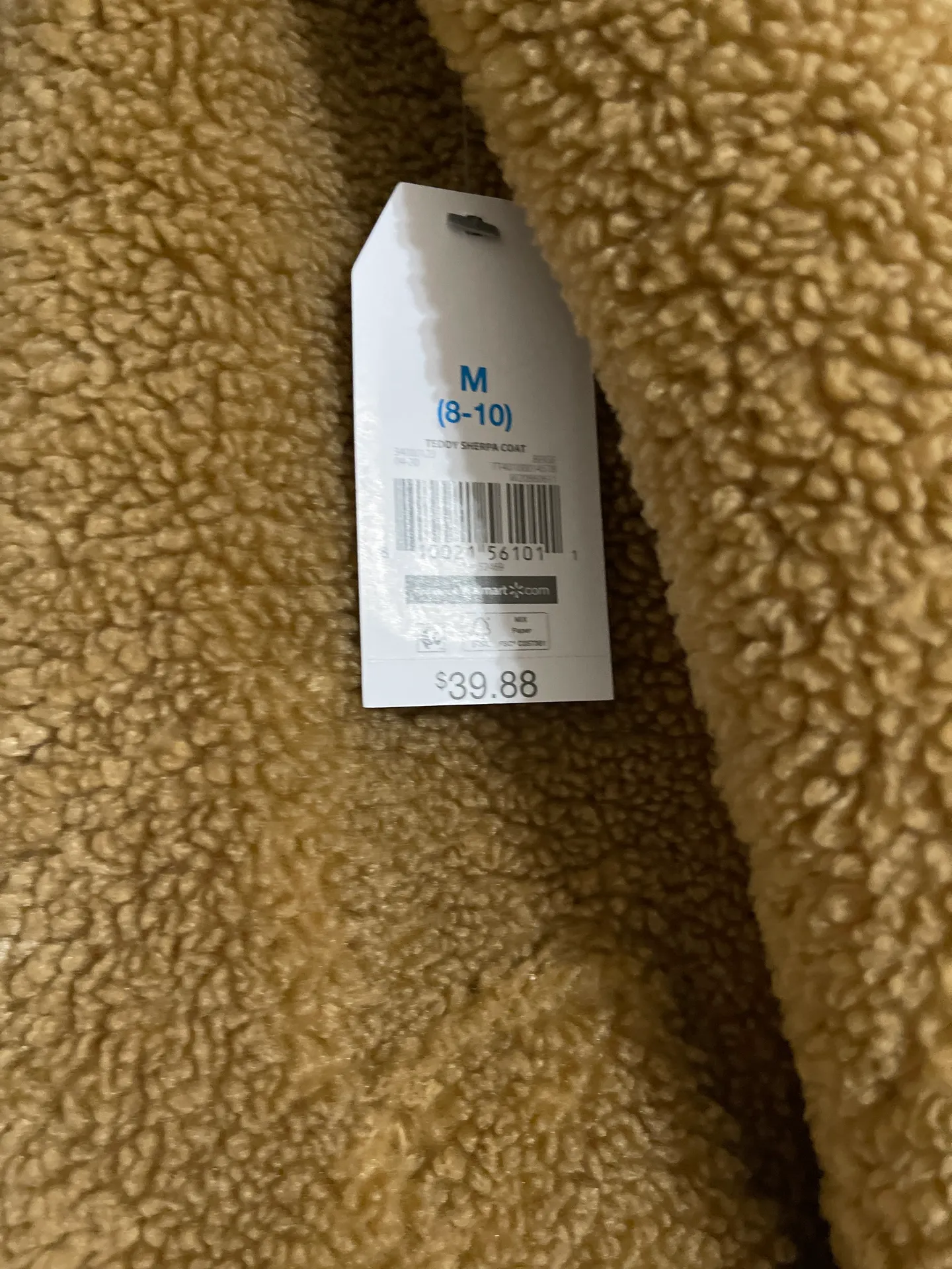 Time & Tru Sherpa Coat - Image 3