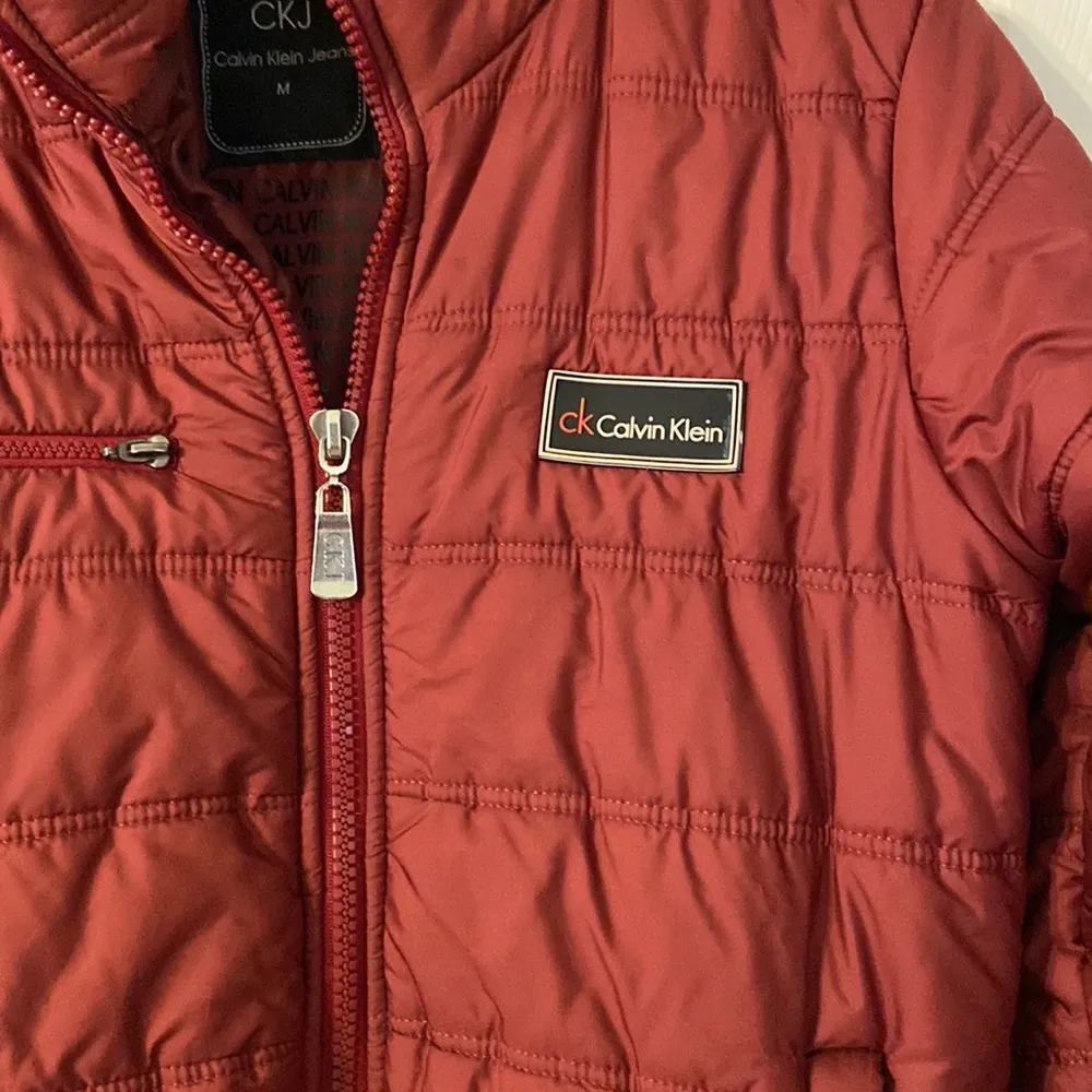 Calvin Klein Women’s Jacket size M excellent condition length 26” bust 34” - Image 2