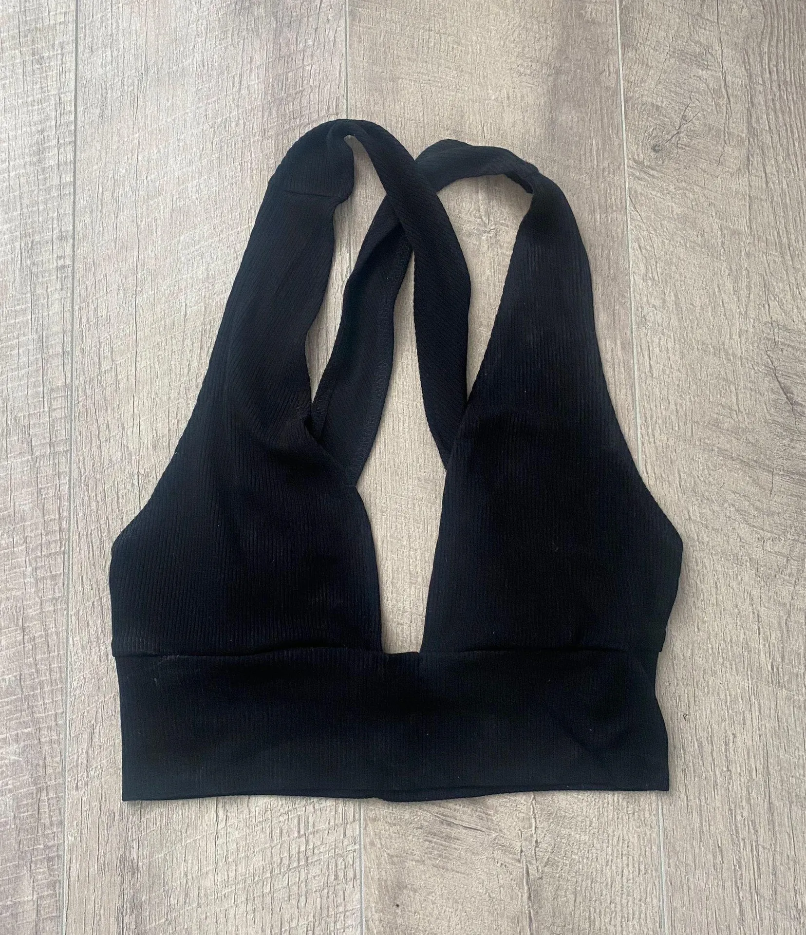 SheIn Cross Ribbed Tank - Image 2