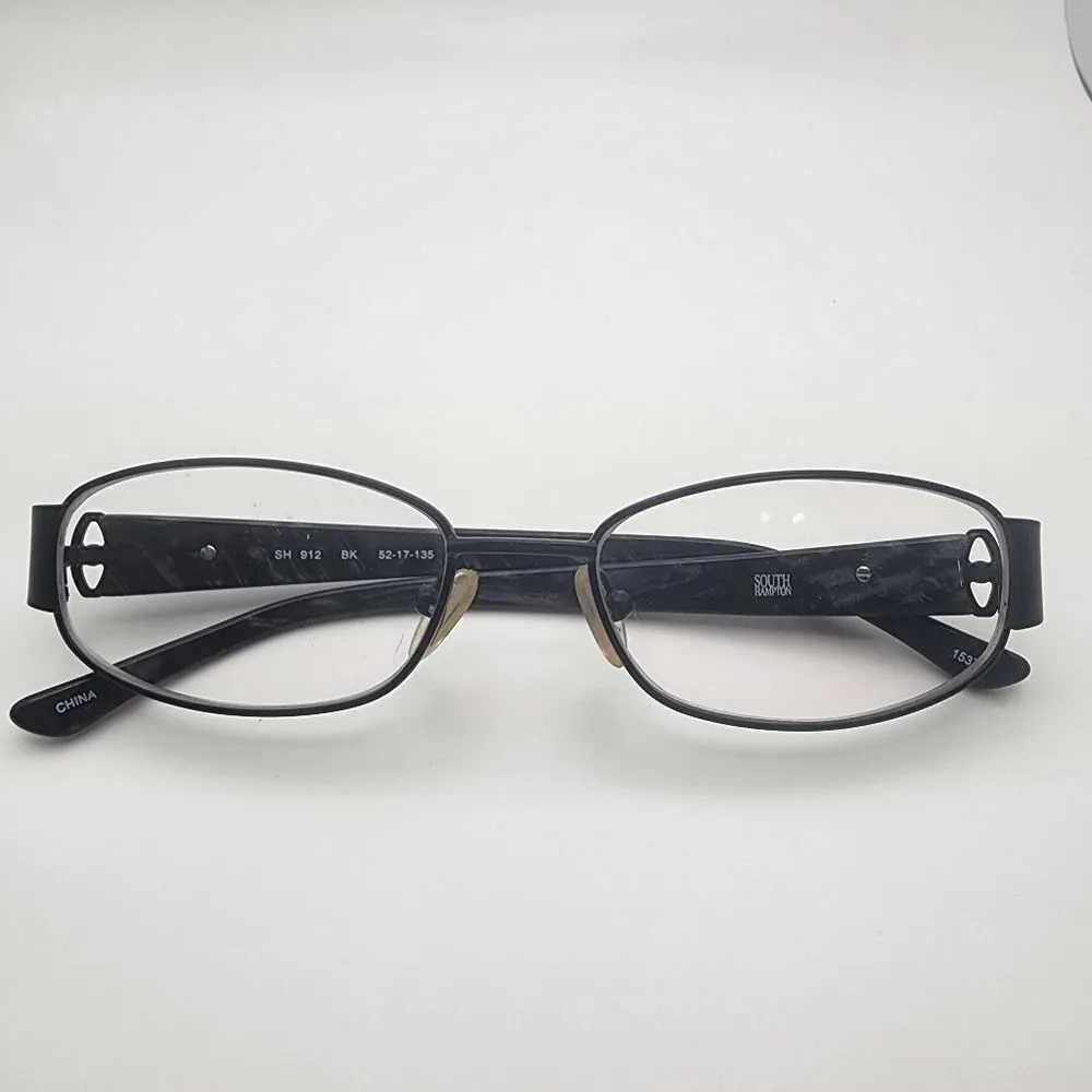 South Hampton Black & Gray Prescription Glasses Frames - Image 2