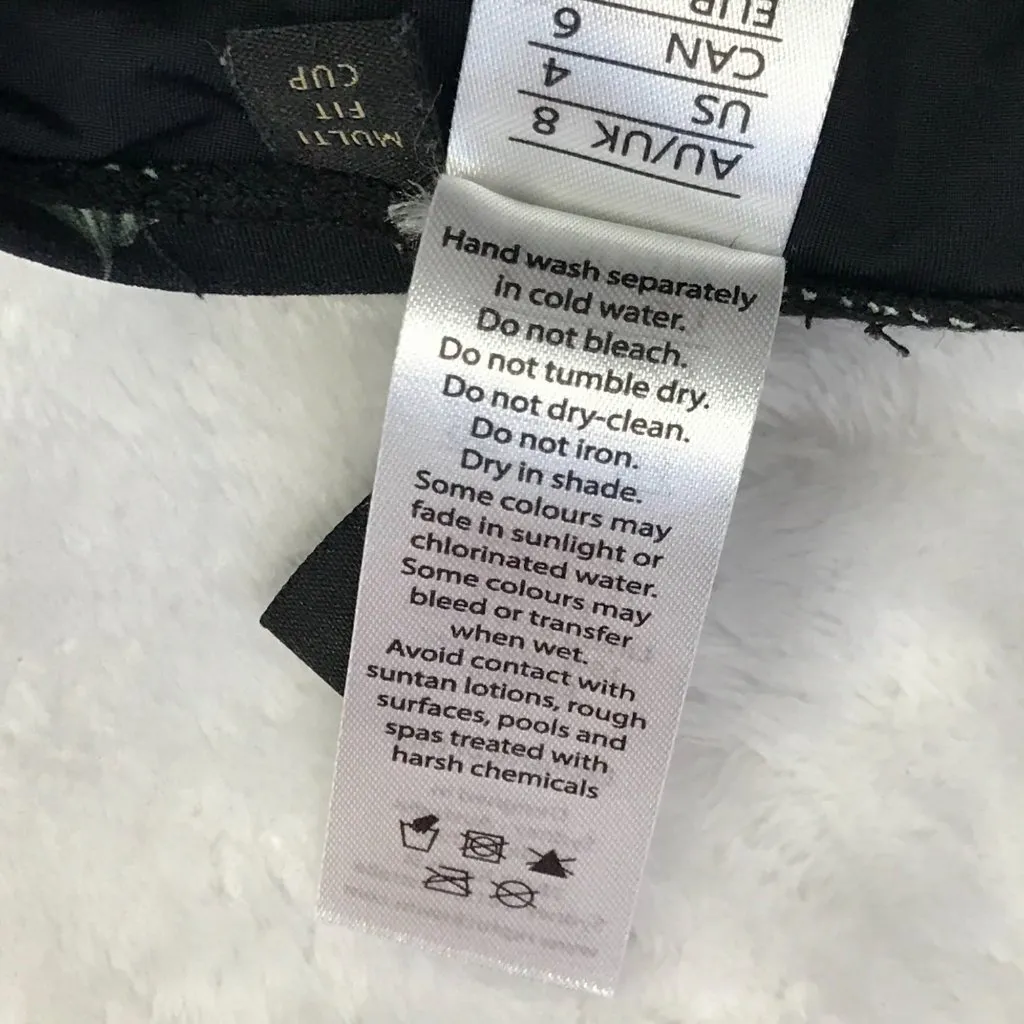 Nip Tuck Black Isle of Waimea Joanne‎ Tummy Control Swimsuit Women's Size 4 Green - Image 13