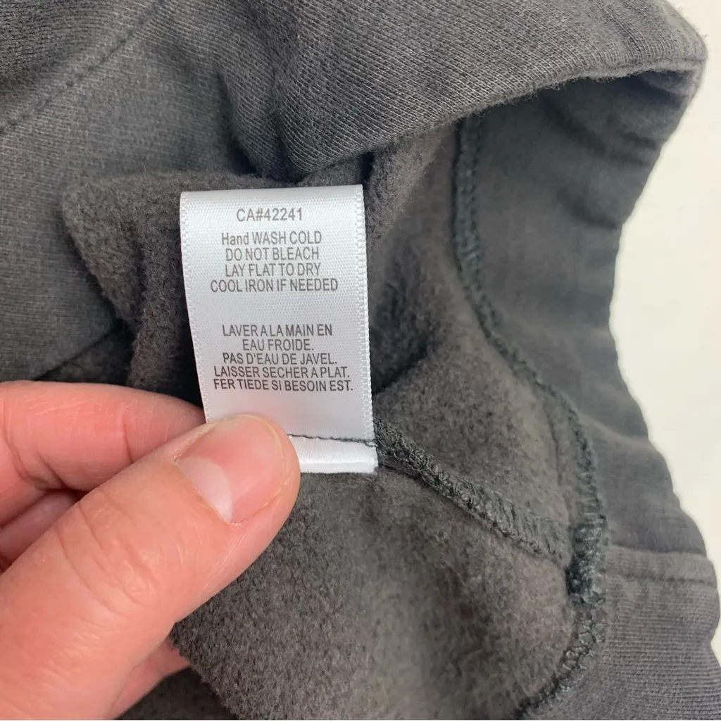 Young Fabulous & Broke size Medium large sandrine quilted cocoon Gray coat - Image 10