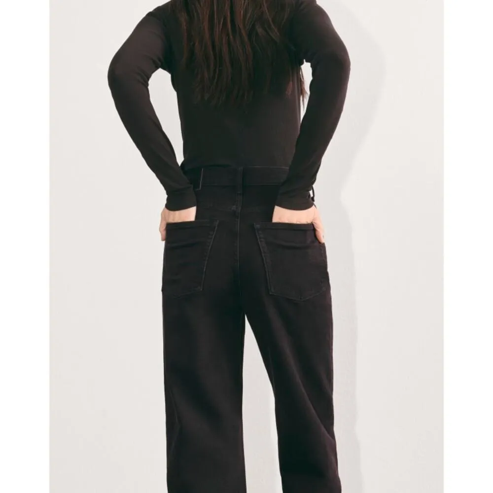 Everlane The Way-High Jean in Coal Black 24 Tall NWT - Image 12