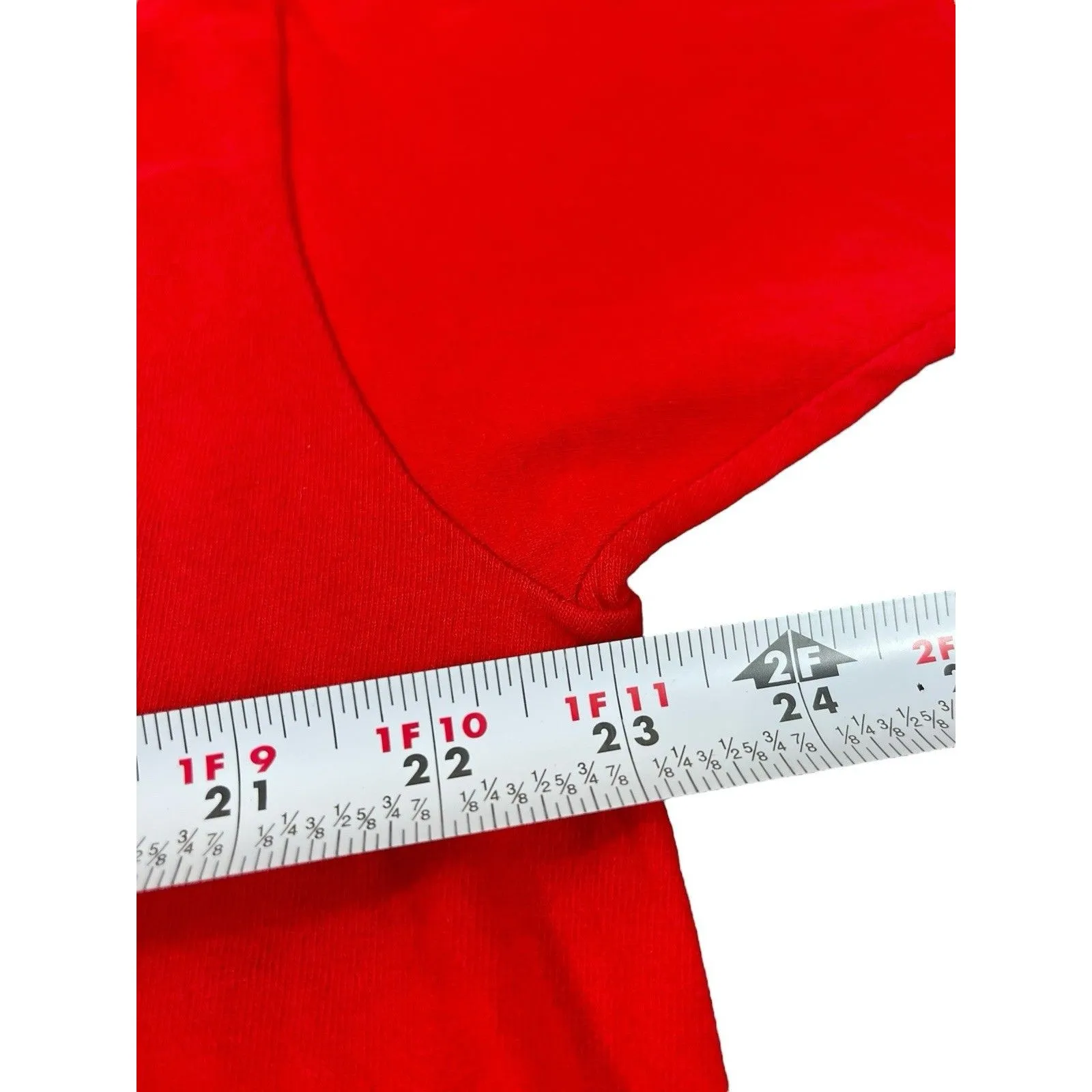 VTG Mickey & Co Minnie Mouse Red T - Image 9