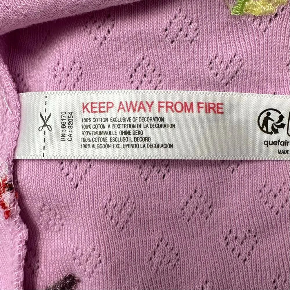 Urban Outfitters Sz Small Out From Under Lace Cabbage Trim Embroidered Cami Top - Image 5