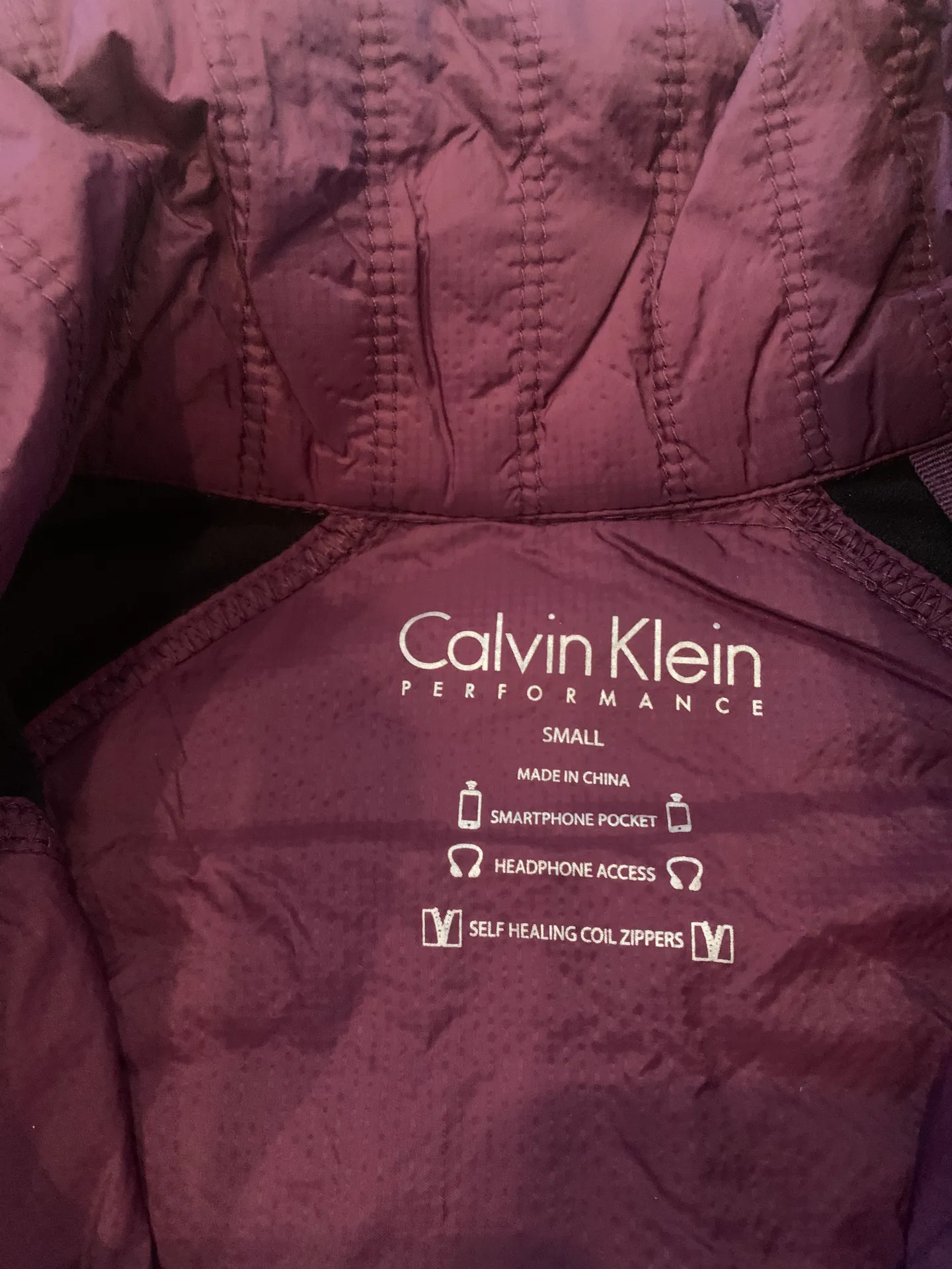 Calvin Klein Performance Zip Up Jacket - Image 3