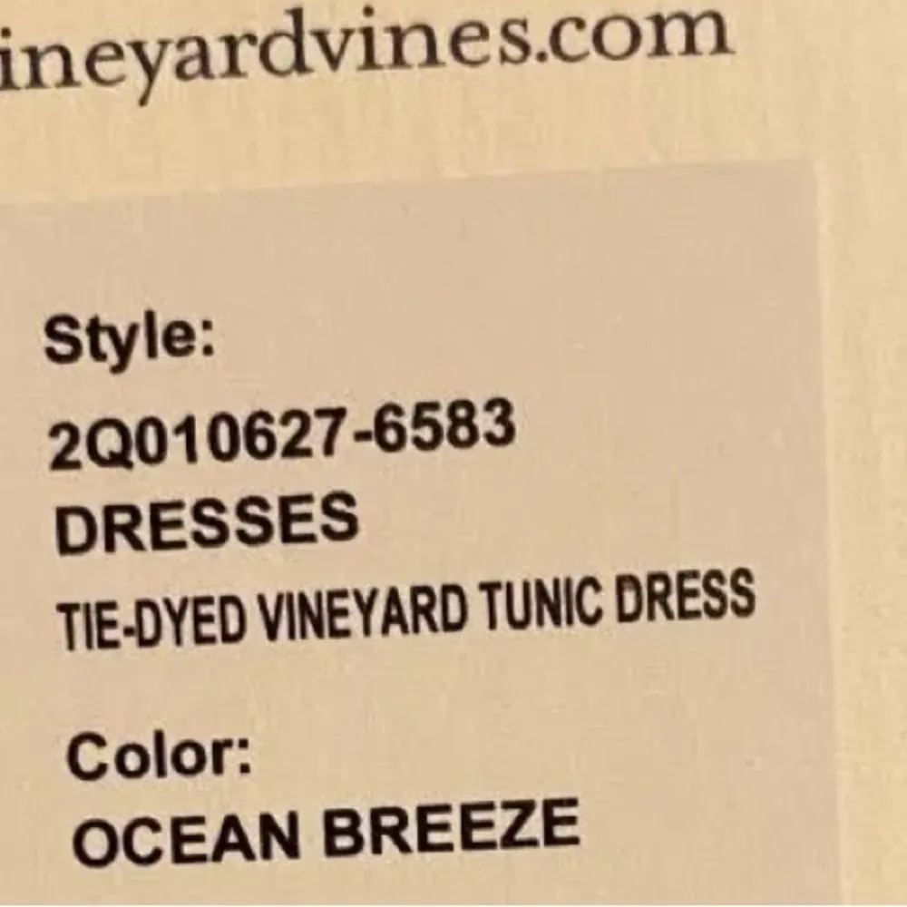 Vineyard Vines Tie-Dyed Vineyard Tunic Dress In Ocean Breeze - Image 3