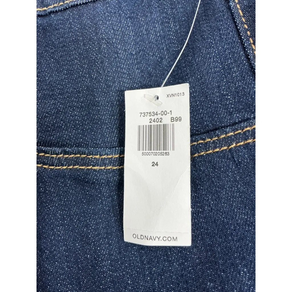 Womans Old Navy Rock Star Super Skinny Jeggings 24 Adjustible Waist Pullon NWT - Image 5