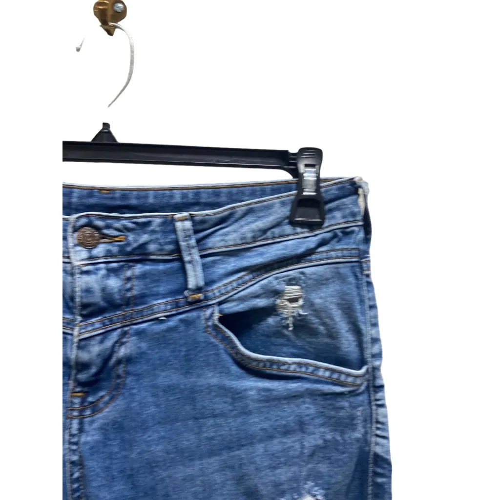 True Religion Halle High Rise Super Skinny Front Yoke Jeans Blue Size 32 Classic - Image 9