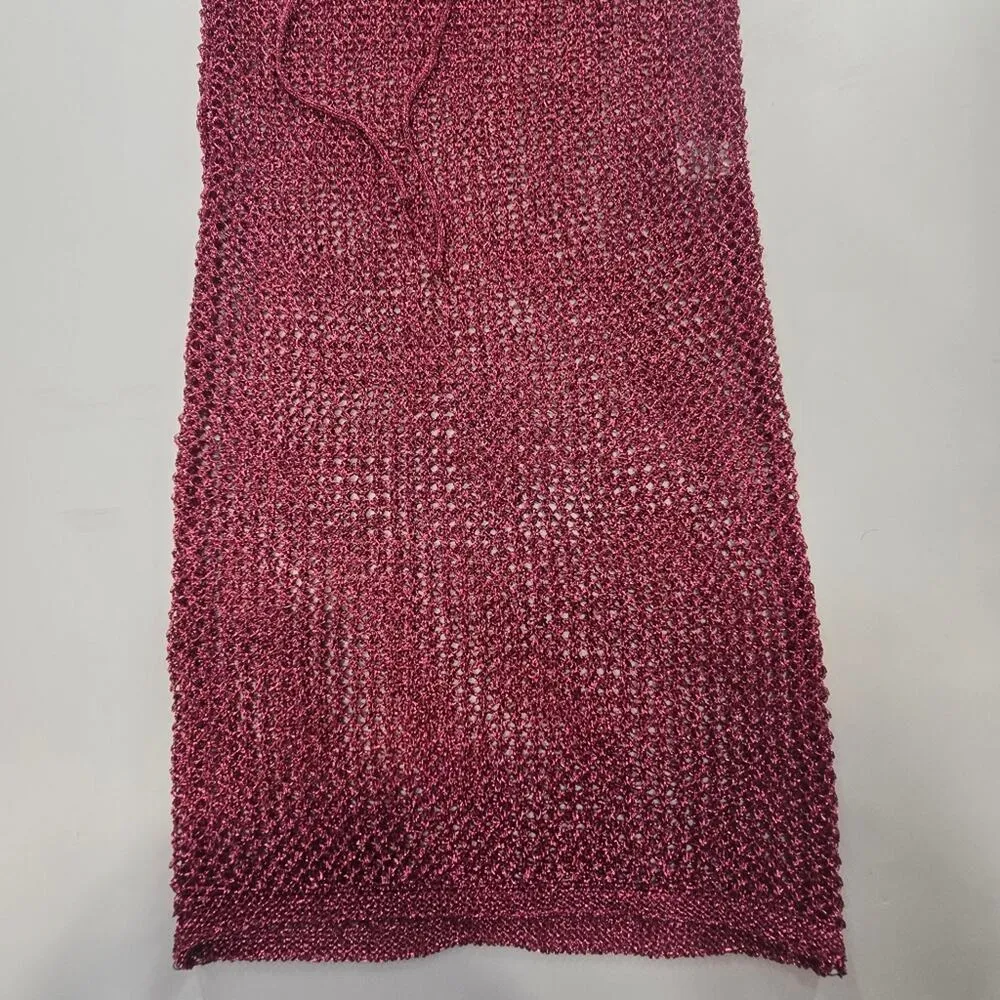 Superdown Gabija Skirt Set in Pink Metallic XS - Image 3