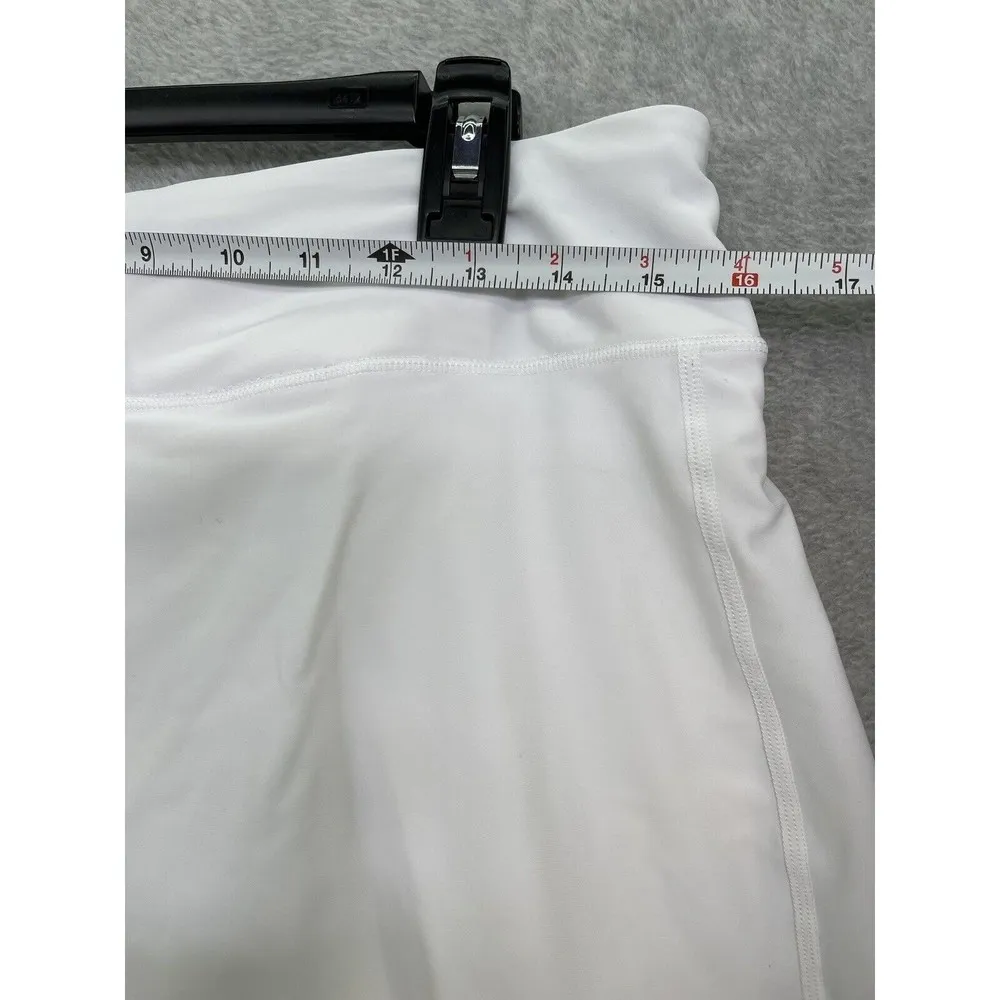 UBESTYLE Women's Skorts Solid White Size Large UPF 50+ Performance Athletic Skir - Image 6