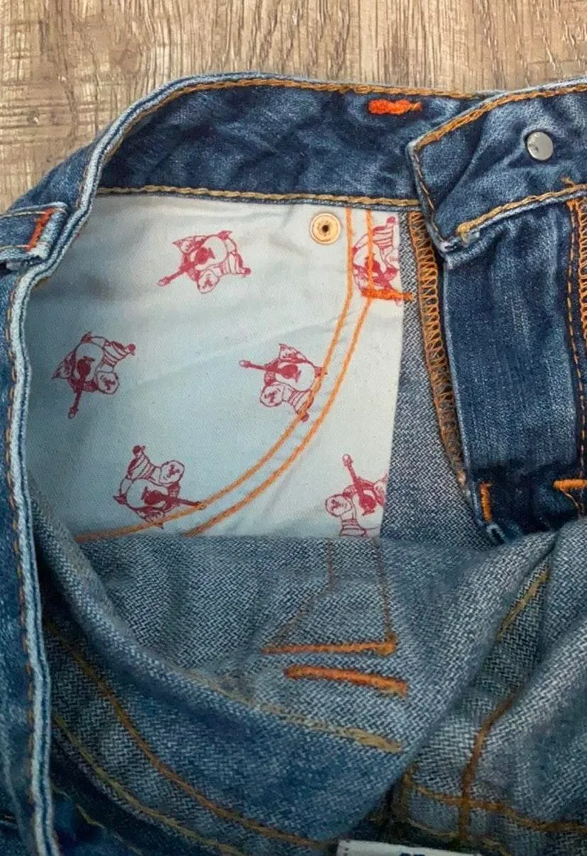 True Religion Joey Flare Jeans 29 - Image 7