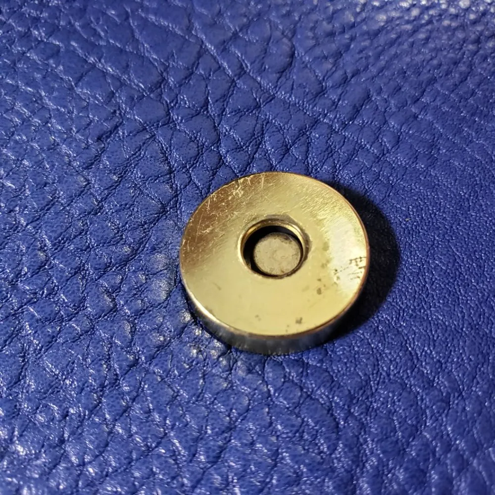 STEVE MADDEN Women's Blue, Gray, Tan, Silver Multi-Texture Color block Purse - Image 4