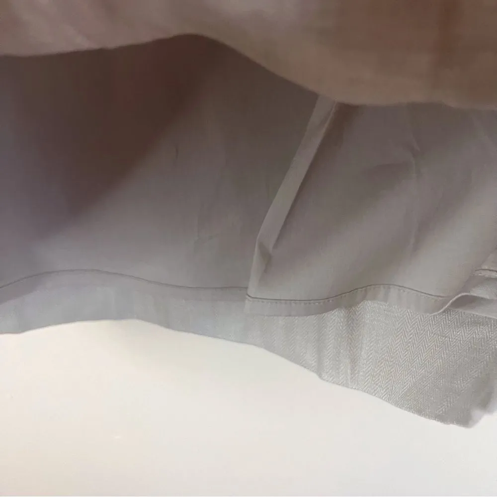 NWT J.Crew Linen Pencil Khaki Mini Skirt Size 4‎ Preppy Career Wear Straight - Image 6