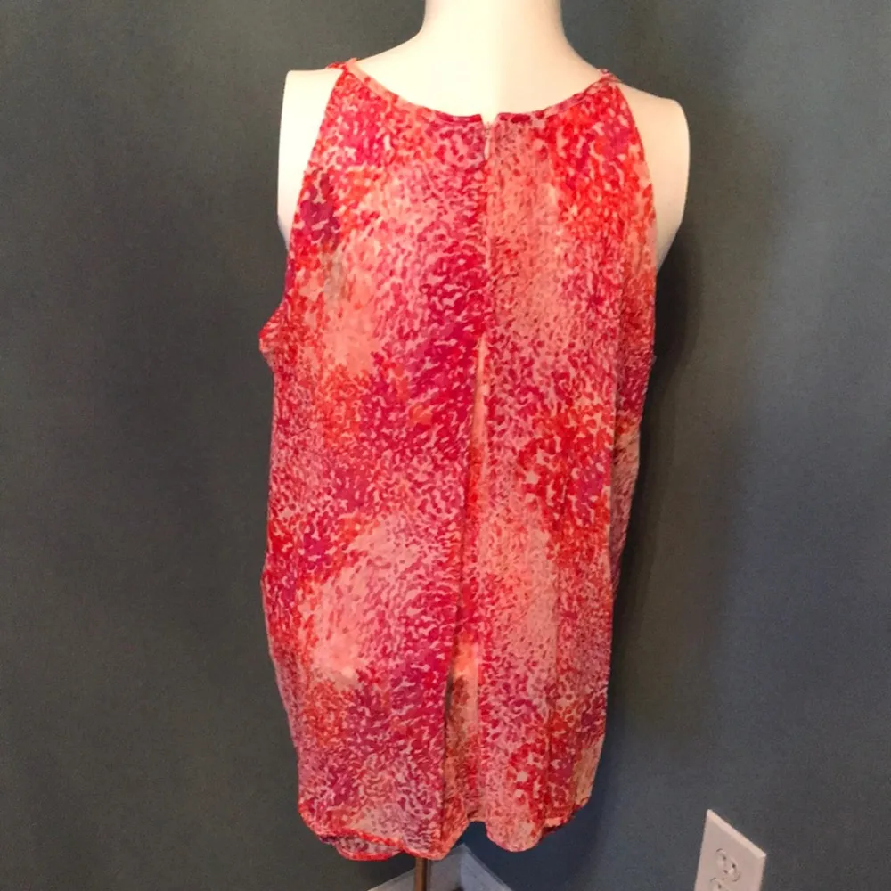 Violet & Claire Pink & Red dotted Tank Large NEW - Image 4