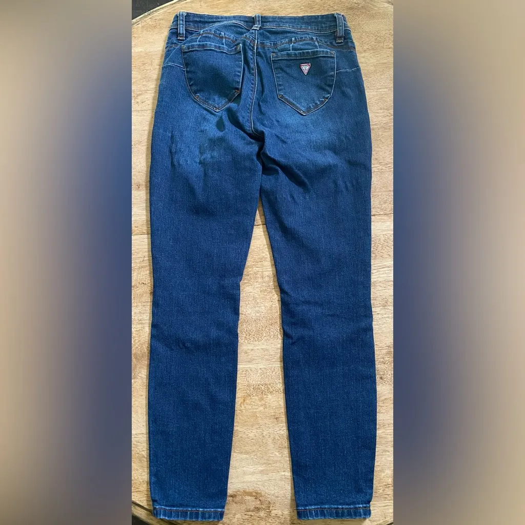 Guess Women’s‎ Sz 27 Beyla Curvy Mid Rise Skinny Jeans - Image 7