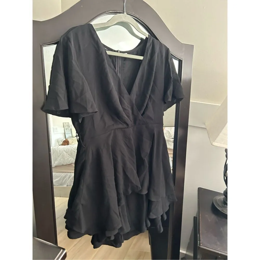 NEW Dress Deep V - Image 5