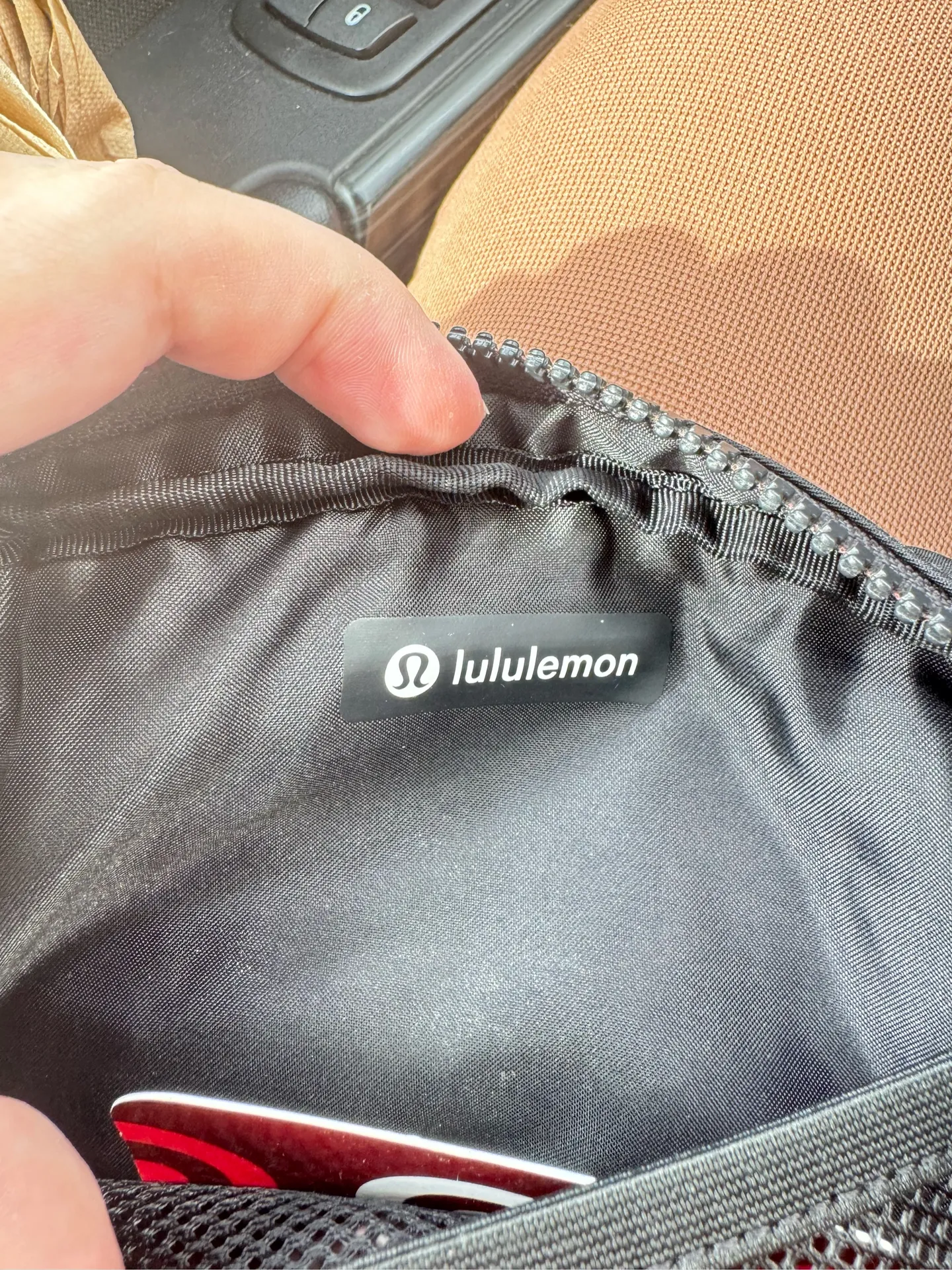 Black Lululemon Belt Bag - Image 5