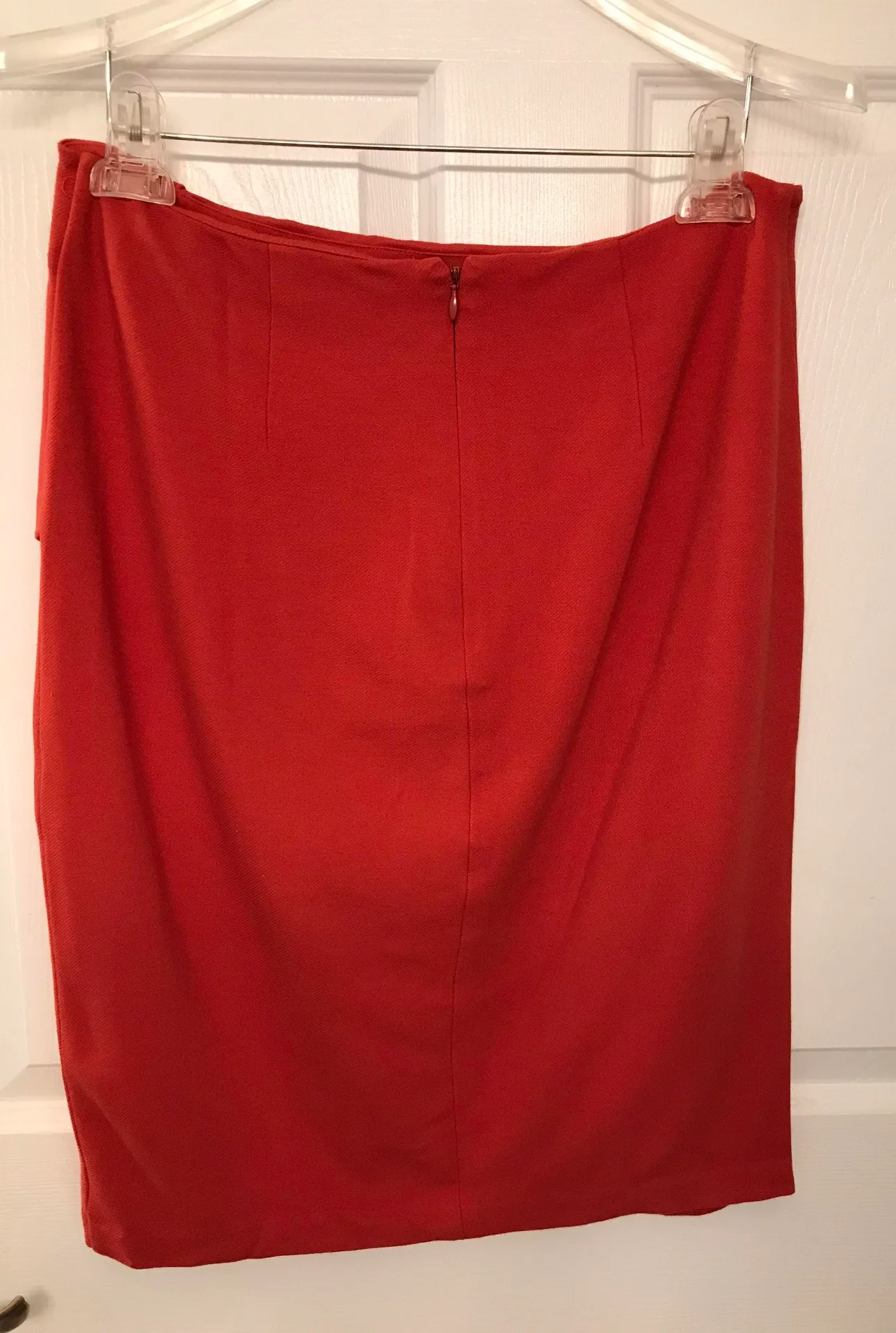 Overlay Rust Pencil Skirt - Image 3