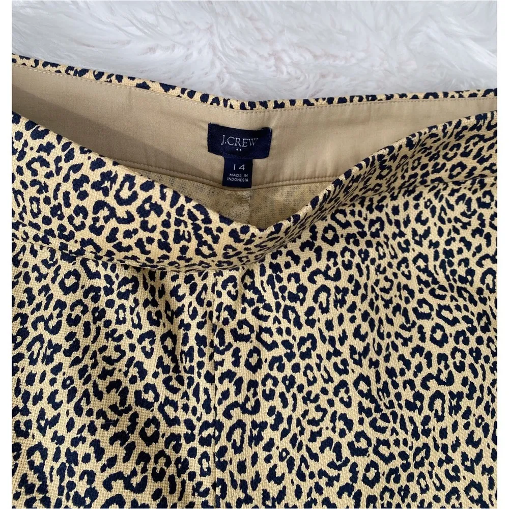 NWOT J. Crew Leopard Print Chino Shorts - Image 3
