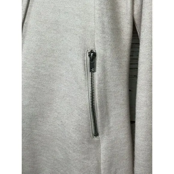 Philosophy Blush Pink Full Zip Pockets Asymmetrical‎ Zip Jacket Top Size Medium - Image 4