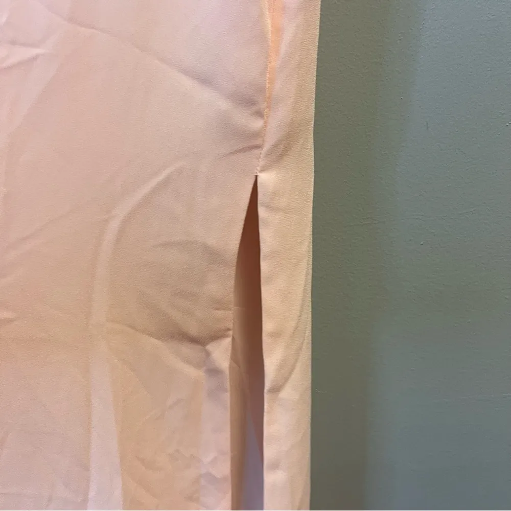 Revolve Dress Superdown Addison Maxi Dress in Blush Sz XS NWT Wedding Guest Prom - Image 8