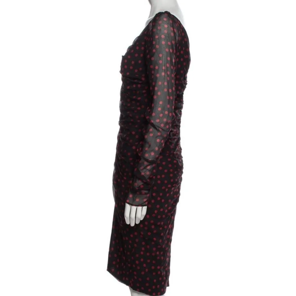 Nwot dolce &gabanna silk polka dot dress - Image 14