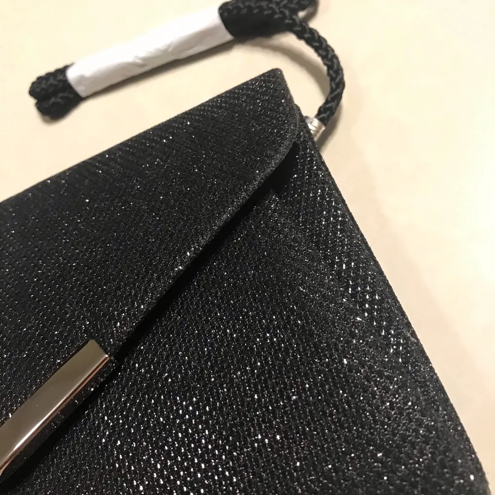 Evening Chain Black Crossbody Elegant Bag Blush - Image 4