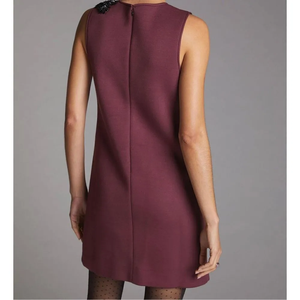 NWT Anthropologie Dhruv Kapoor Sequined Shift Mini Dress - Image 2