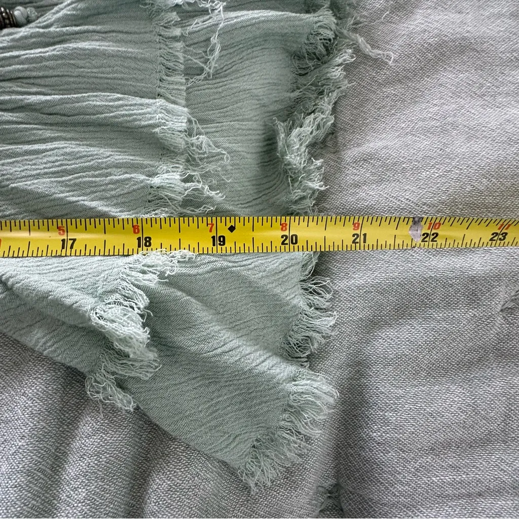 Free People Sweet Darlin Maxi Dress Minted Jade Size S NWT Boho Cottagecore - Image 11