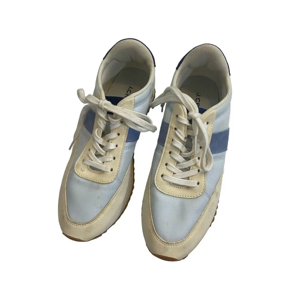 J.CREW Trainers Retro Sneakers Breeze Blue Hydrangea Colorblock - Image 2