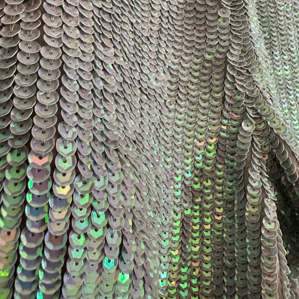 GLAMOROUS | Iridescent Sequin Shorts | Mermaid sequin Hot Pants | Size Small - Image 2