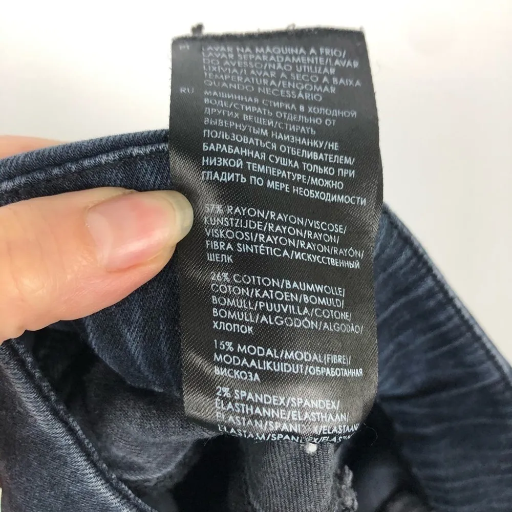 Liverpool Denim Sienna Pull on Jegging Leggings Skinny Pants Petrol 2 - Image 16