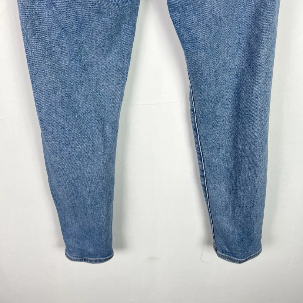 American Eagle Stretch Mom Jean Distressed Destroyed Size 00 EUC T2632 - Image 9