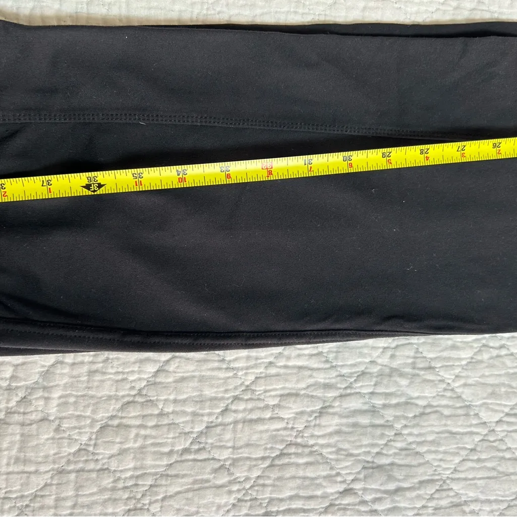 Athleta Black Jersey Knit Drawstring Pants With Back Pockets X-small - Image 9