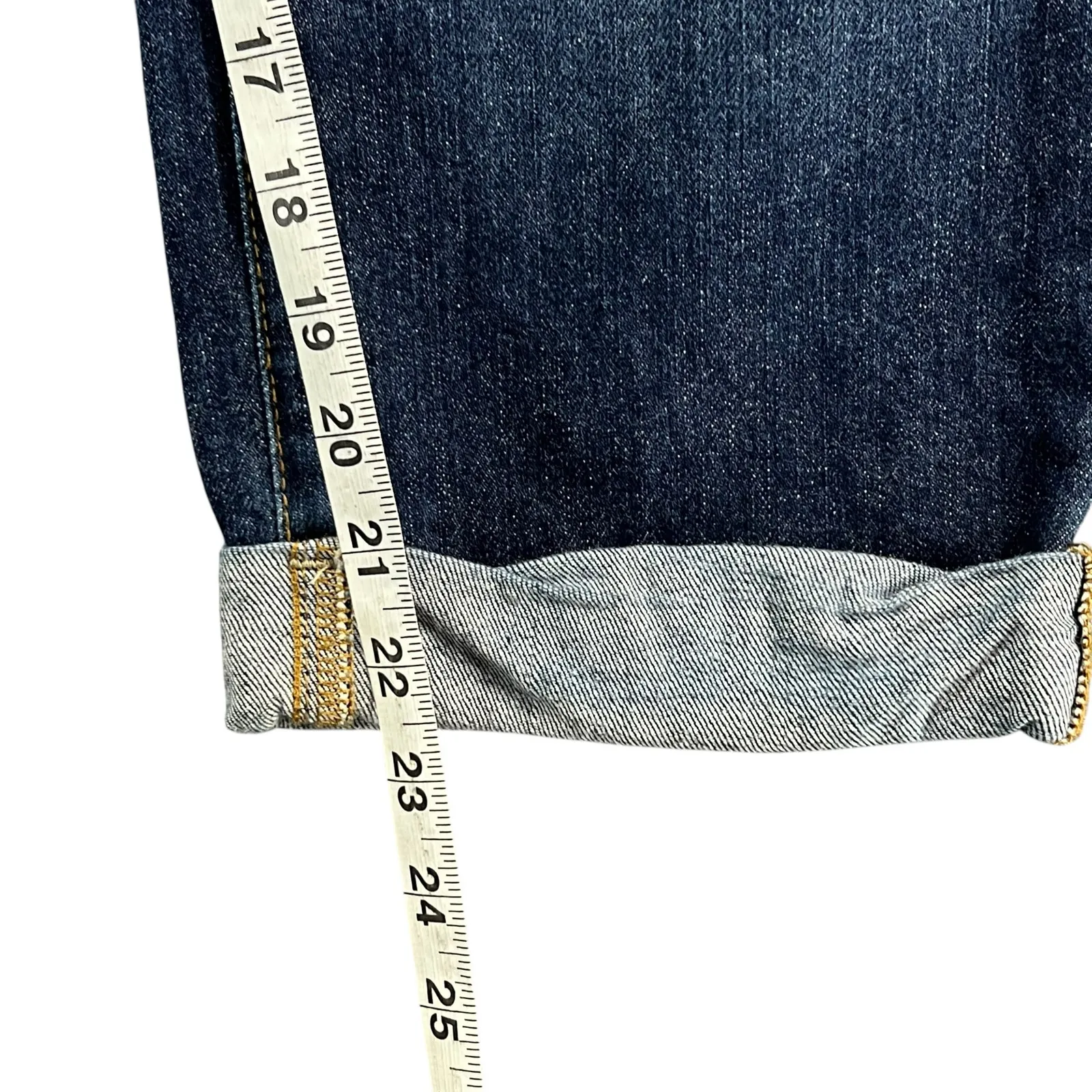 Joes Cropped Ex Lover Jeans Womens 26 Blue Gemma Wash Distressed Denim Boyfriend - Image 10