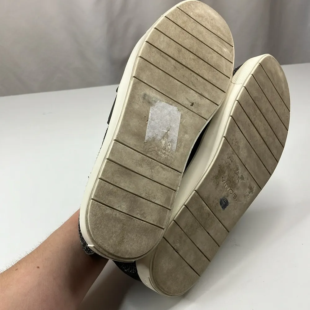 Vince | Blair Tweed Gray Marled Casual Slip-On Sneaker Women’s 10 - Image 8