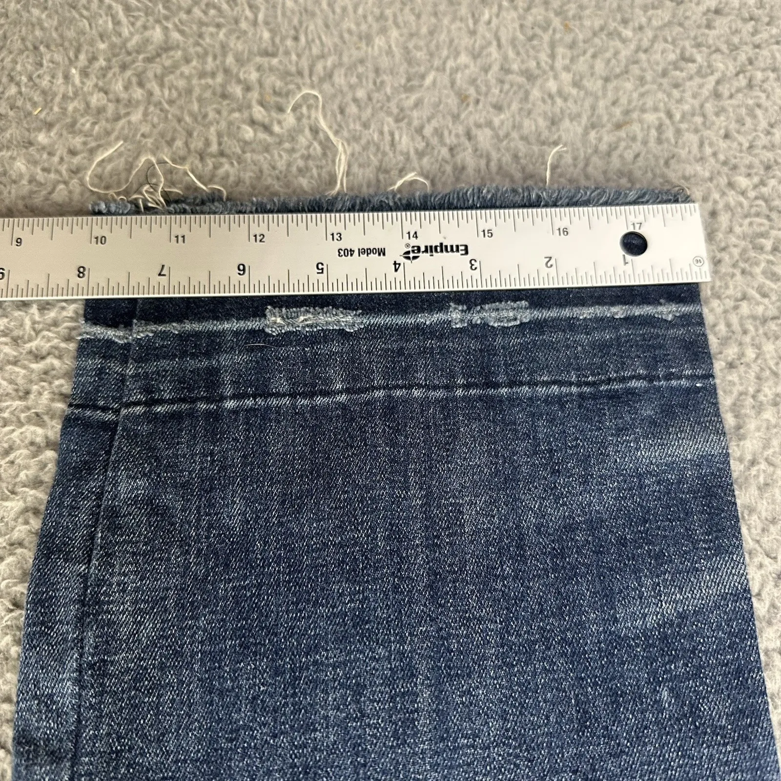 Agolde Madison‎ 70s Flare Jeans Retro Distressed Festival Boho Women 29 x 35 - Image 11