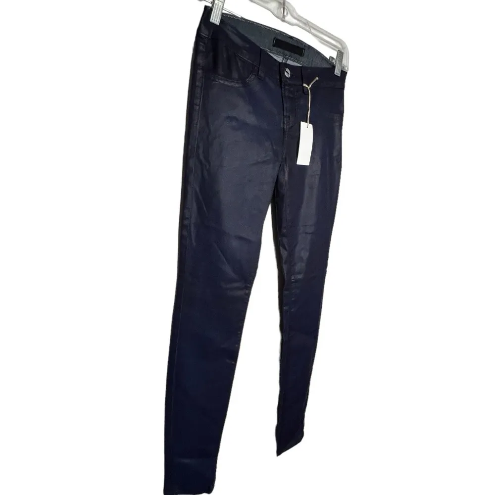 J Brand Waxed Navy Jeans nwt‎ - Image 3