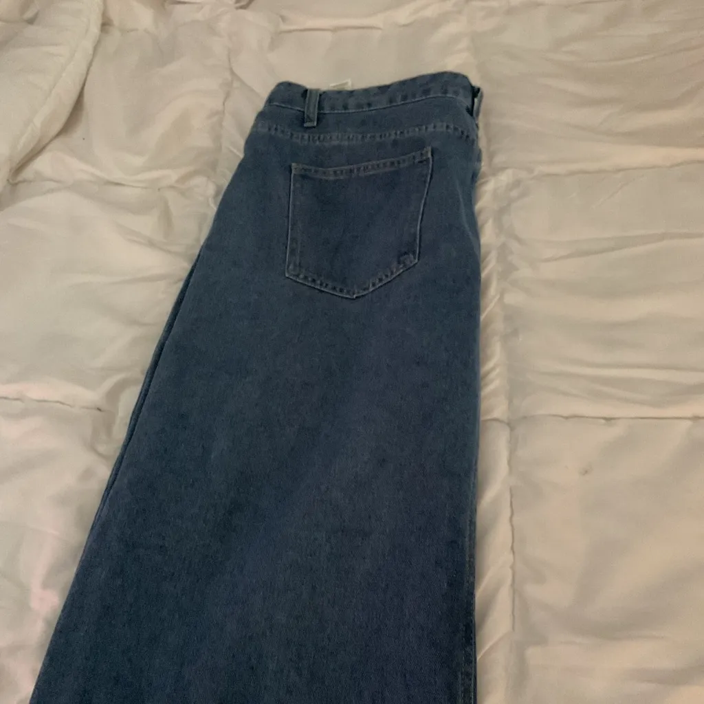 Boohoo Blue Denim Skirt - Image 3