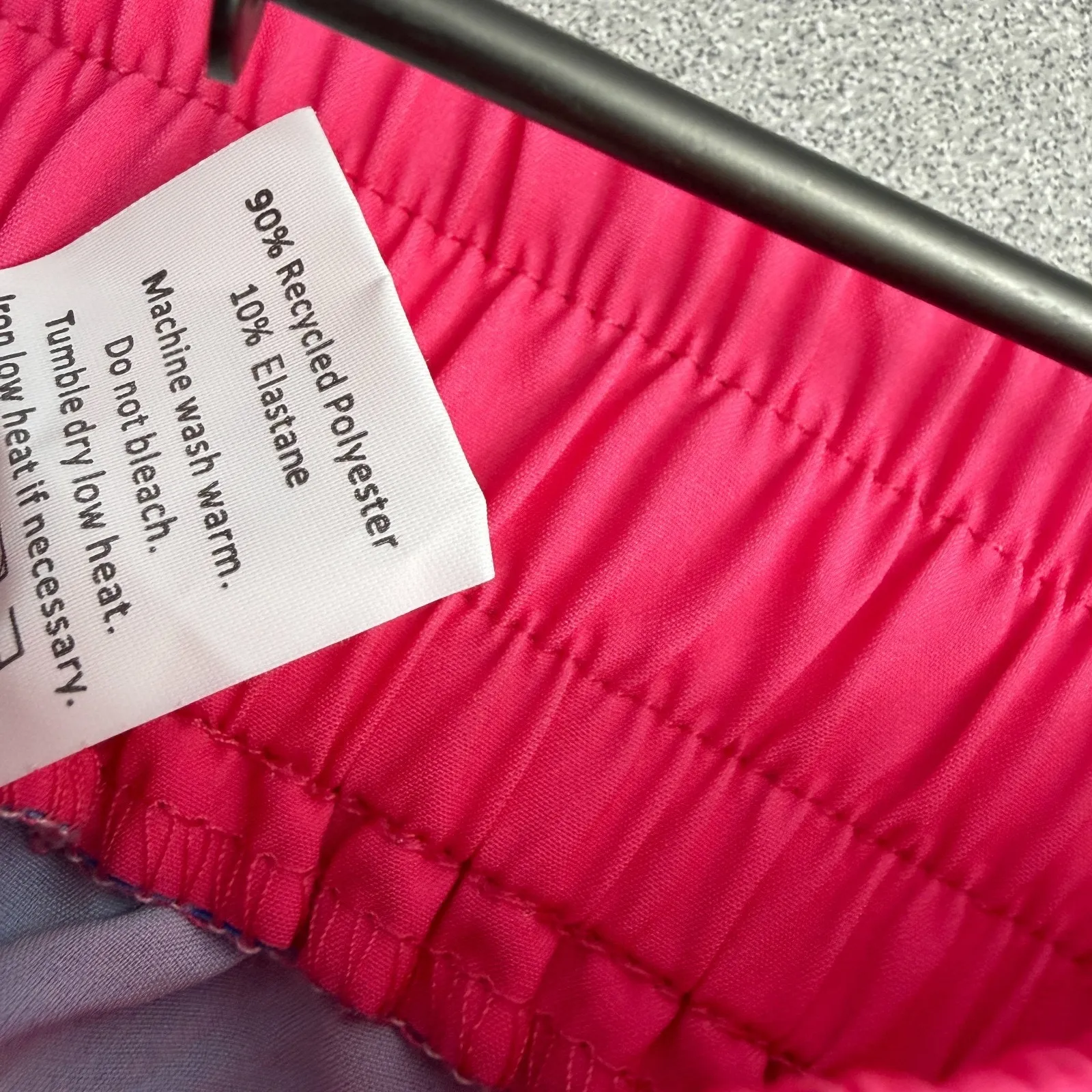 Slunks Shorts Womens Medium Blue Pink Beach Volleyball Zags Outdoors FAB p1440 - Image 7