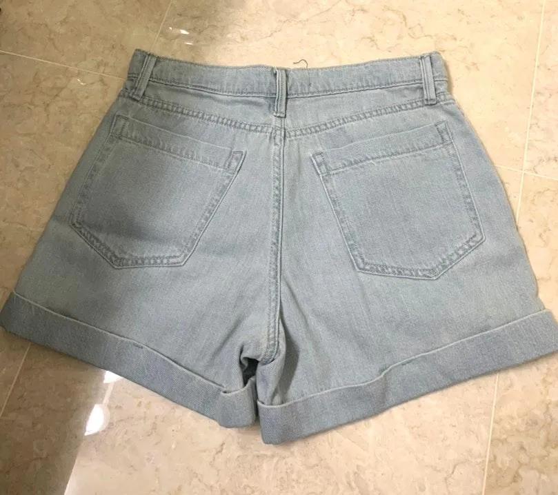 High Waisted Mom Shorts Size 27 - Image 2